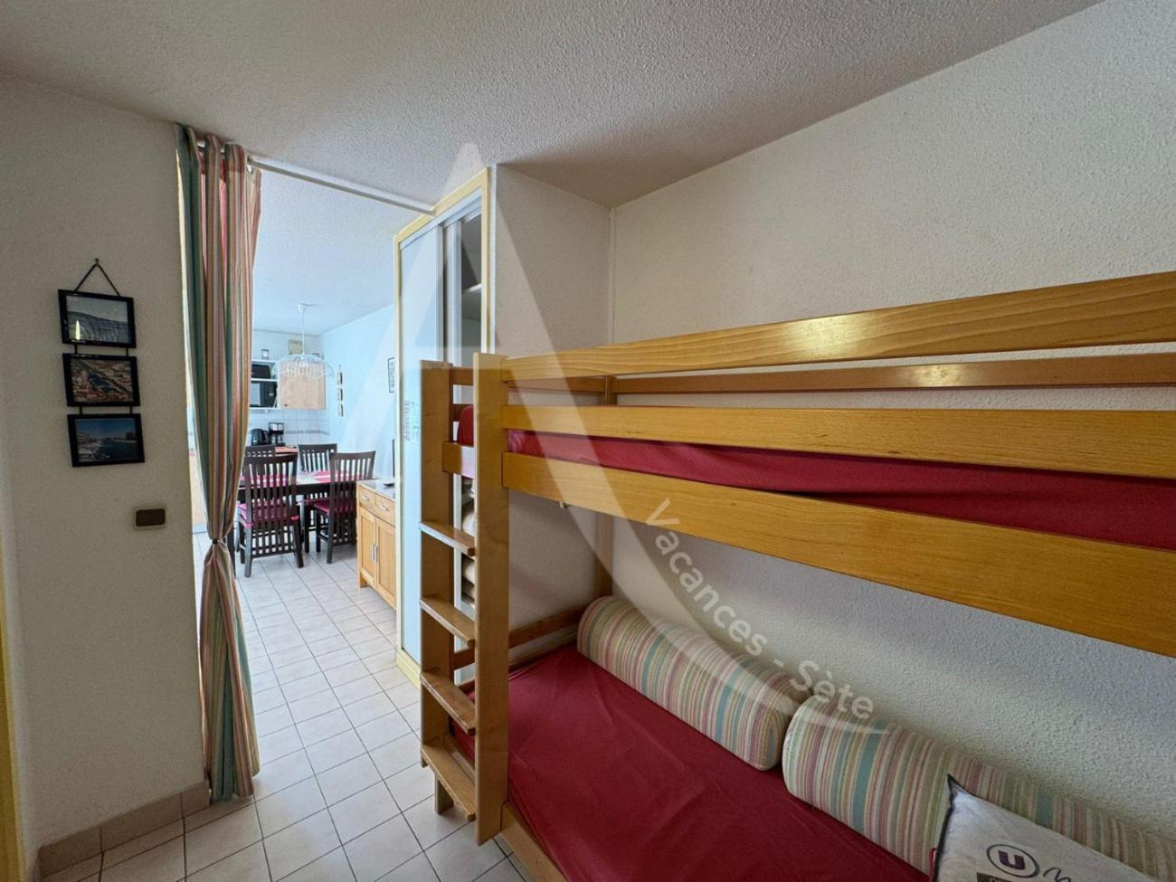 Studio 4 Pers, Pkg, 1Ere Ligne Mer, Piscine, Tennis Sète Exteriér fotografie