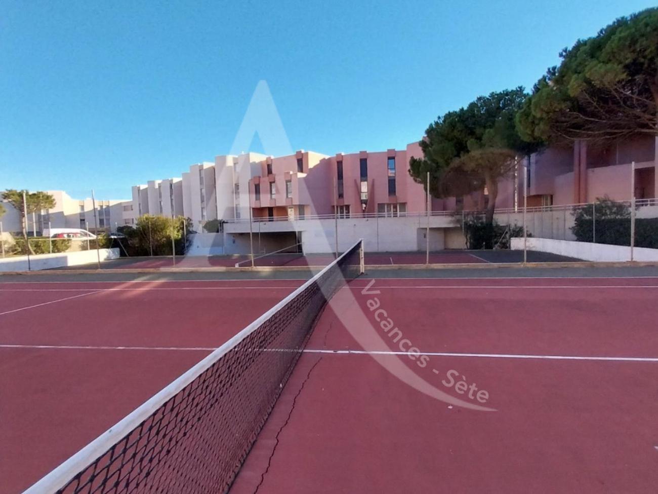Studio 4 Pers, Pkg, 1Ere Ligne Mer, Piscine, Tennis Sète Exteriér fotografie